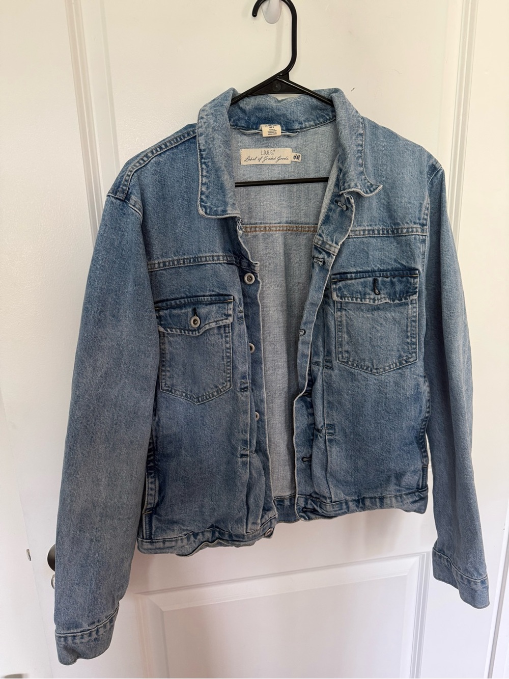 H&M Light Blue Denim Trucker Jacket